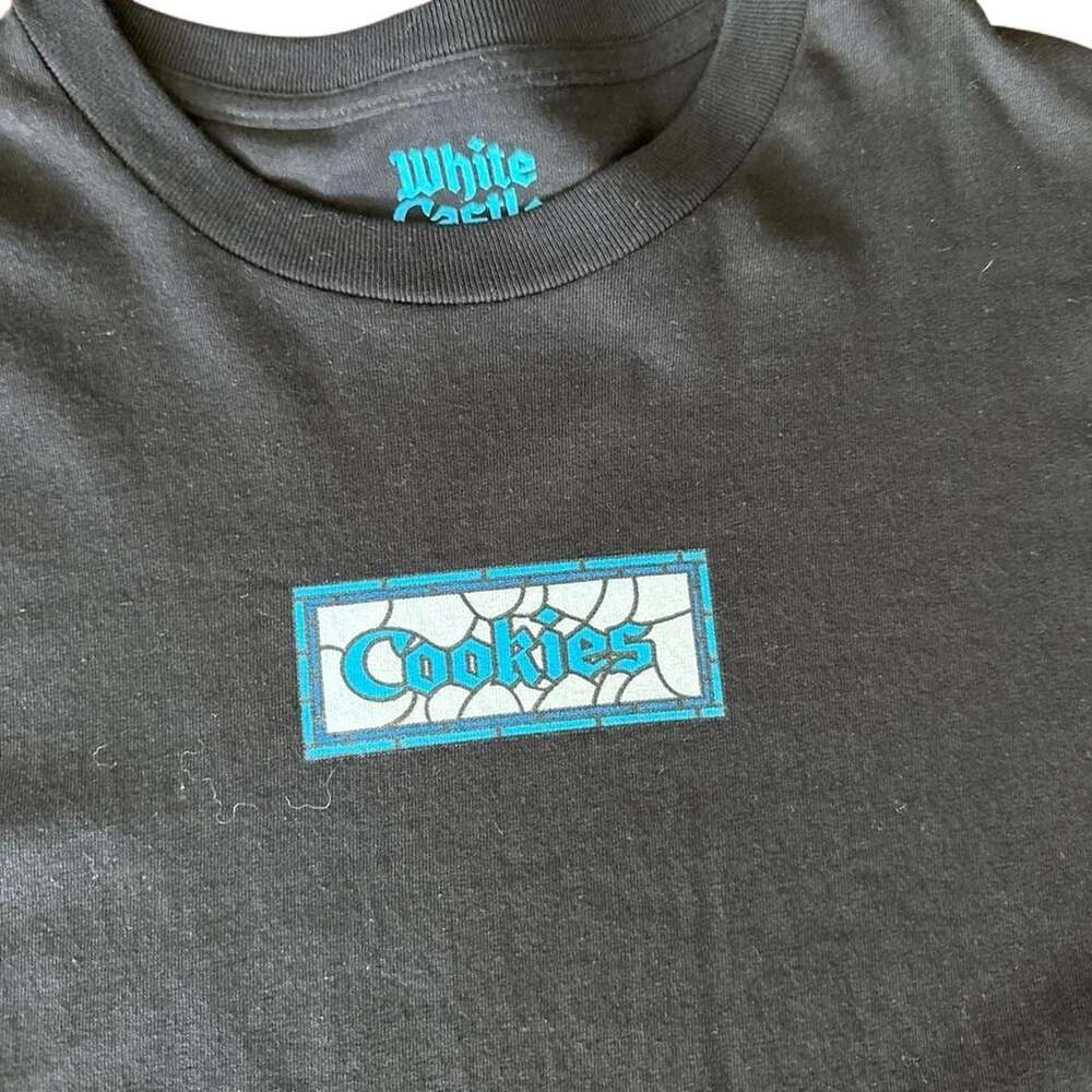 Cookies SF x White Castle Stained Glass Logo T-Shirt Black XL